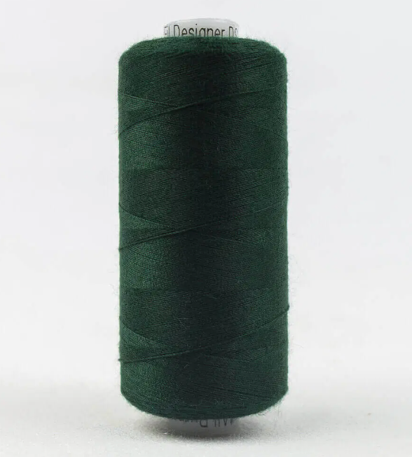 Wonderfil Designer Dark Green, 1000 m sytråd