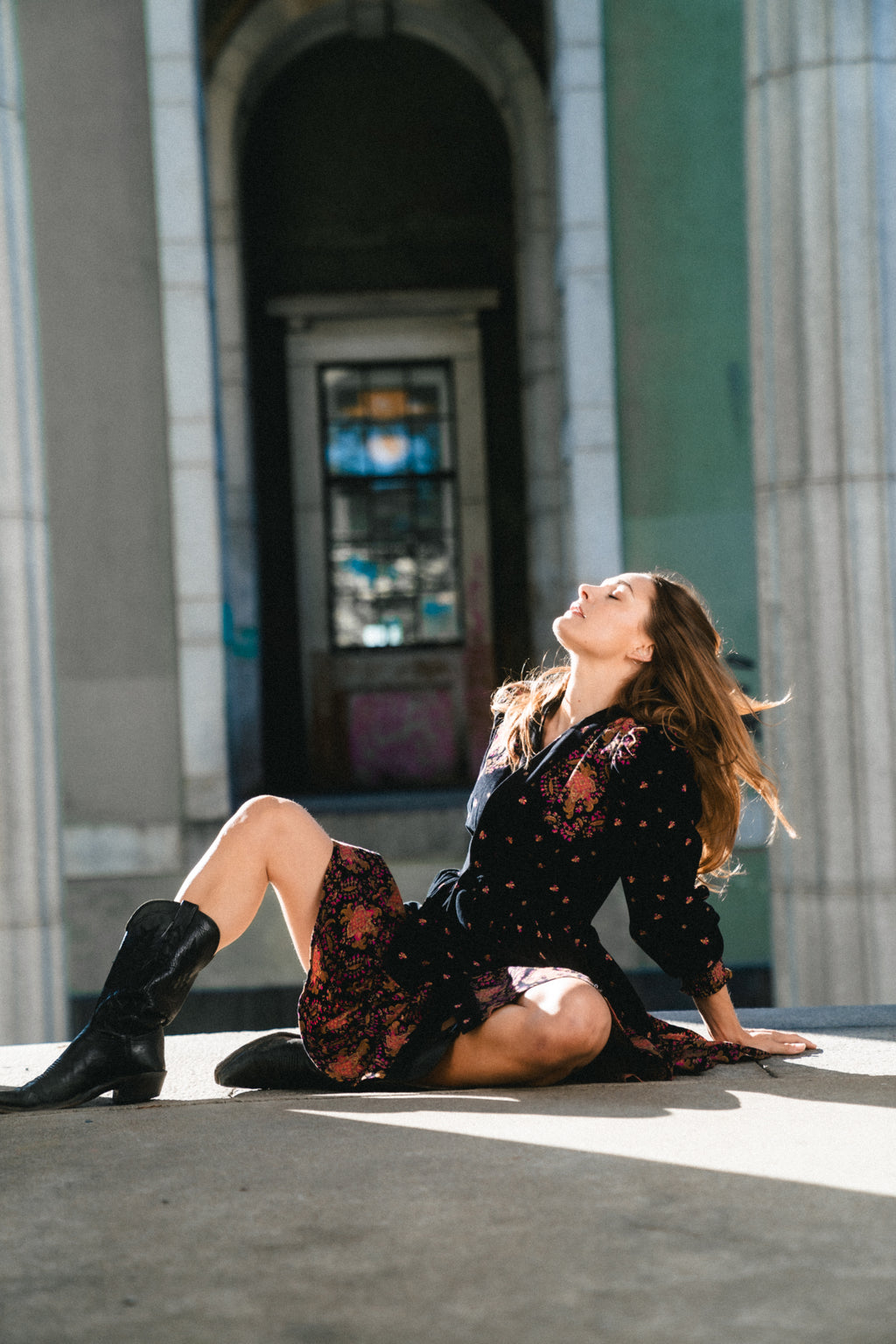 Knappekjolen med rynkekappe