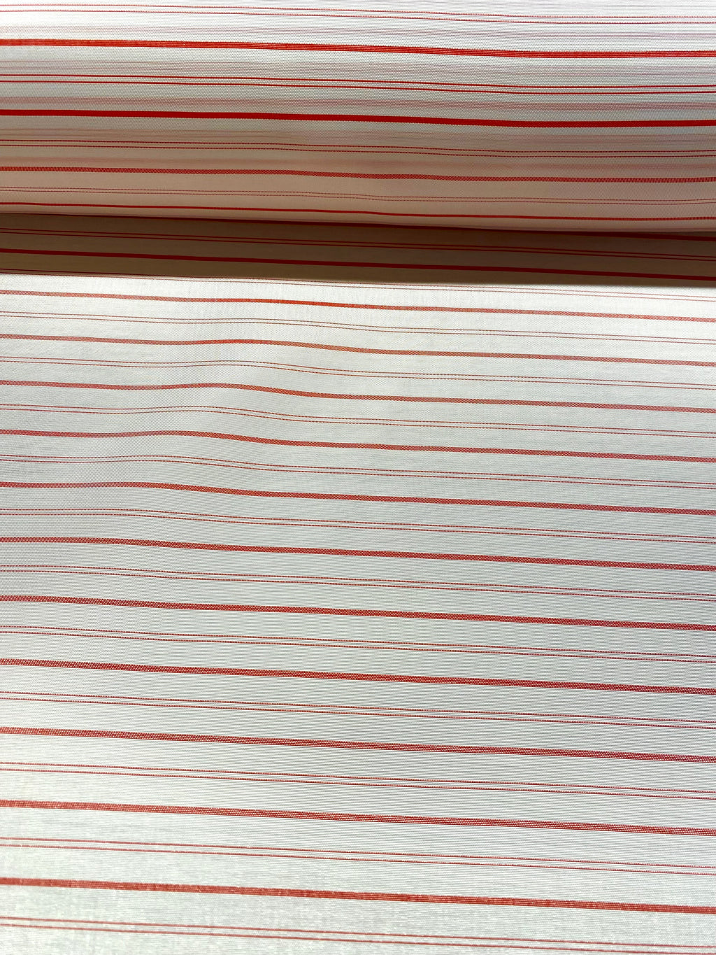 Fôr - Striper rød/hvit Viskose