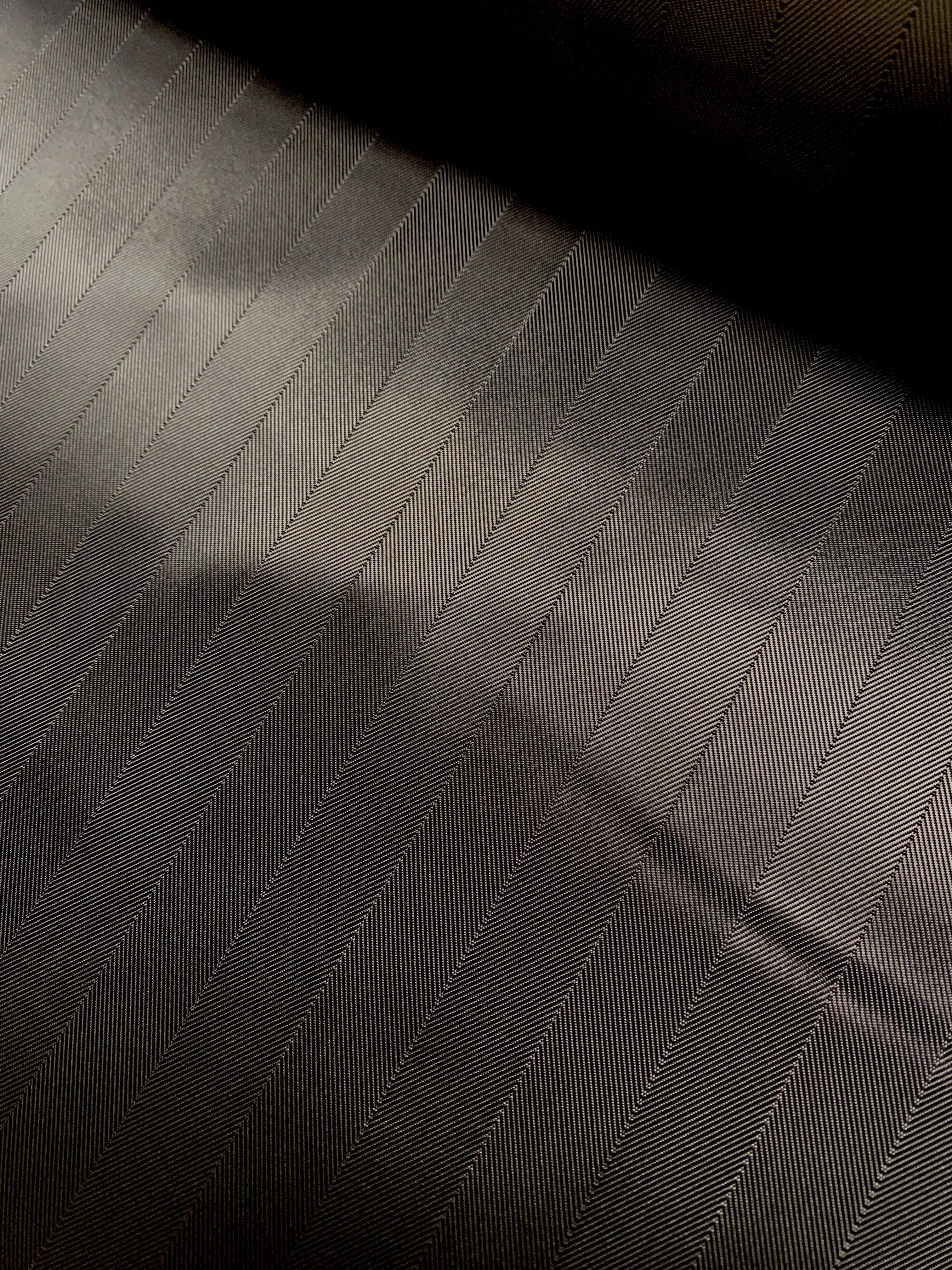 Fôr - Sort m/sorte striper Viskose