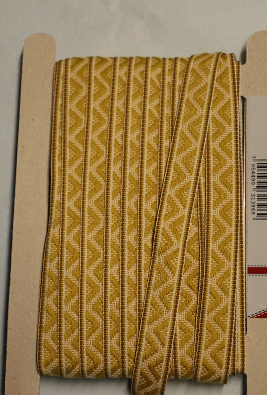 Ullbånd, Aker, 20 mm Oker