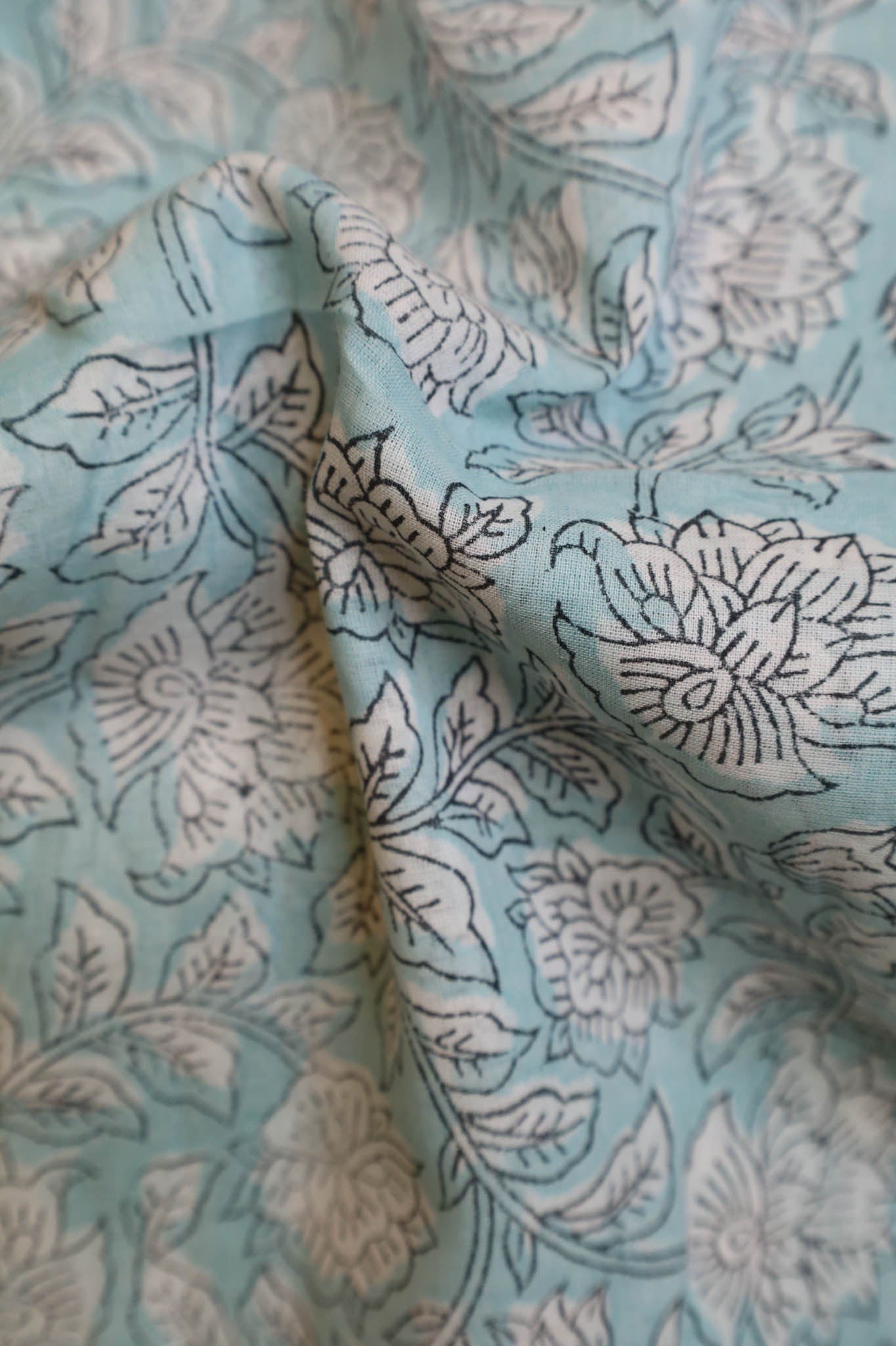 Toalettmappe sypakke - Skumringsros m/ turkis krok