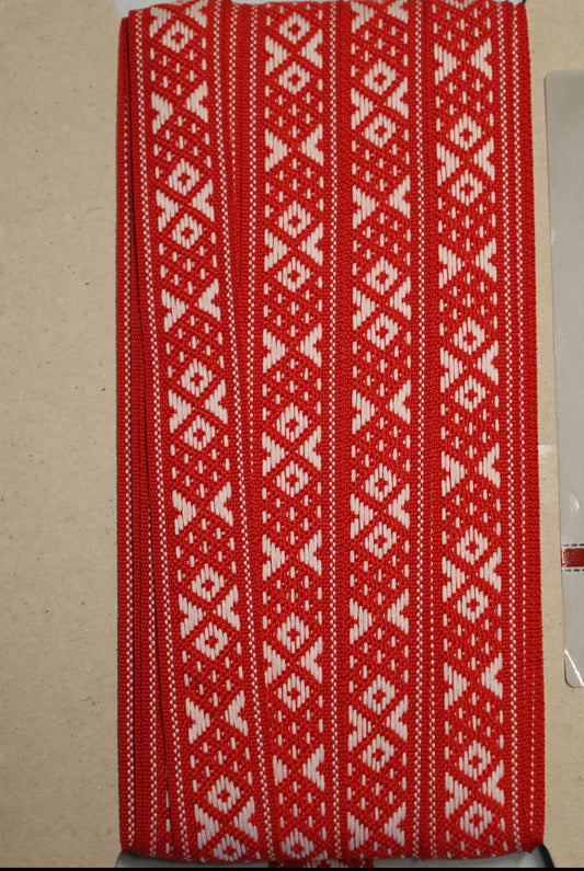 Koftebånd, 20 mm Rød