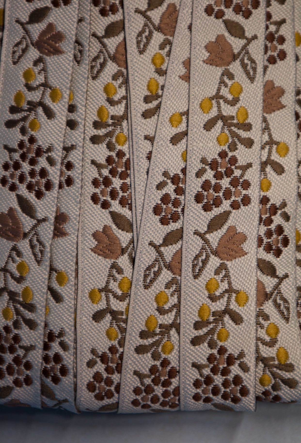 Koftebånd/Jaquard, 20 mm Ecru