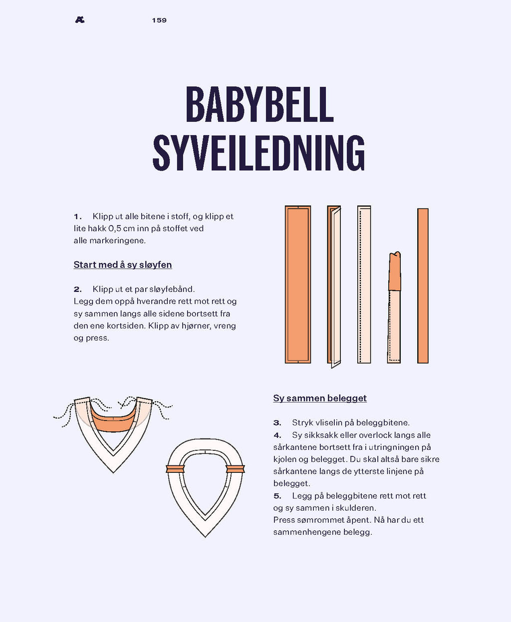 Fæbrik kids + Liberty Fabrics-stoff til Baby Bell blå