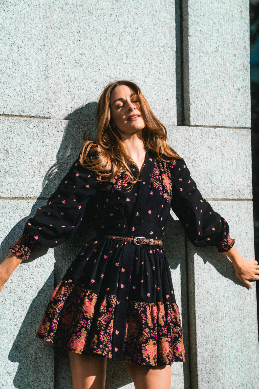 Knappekjolen med rynkekappe