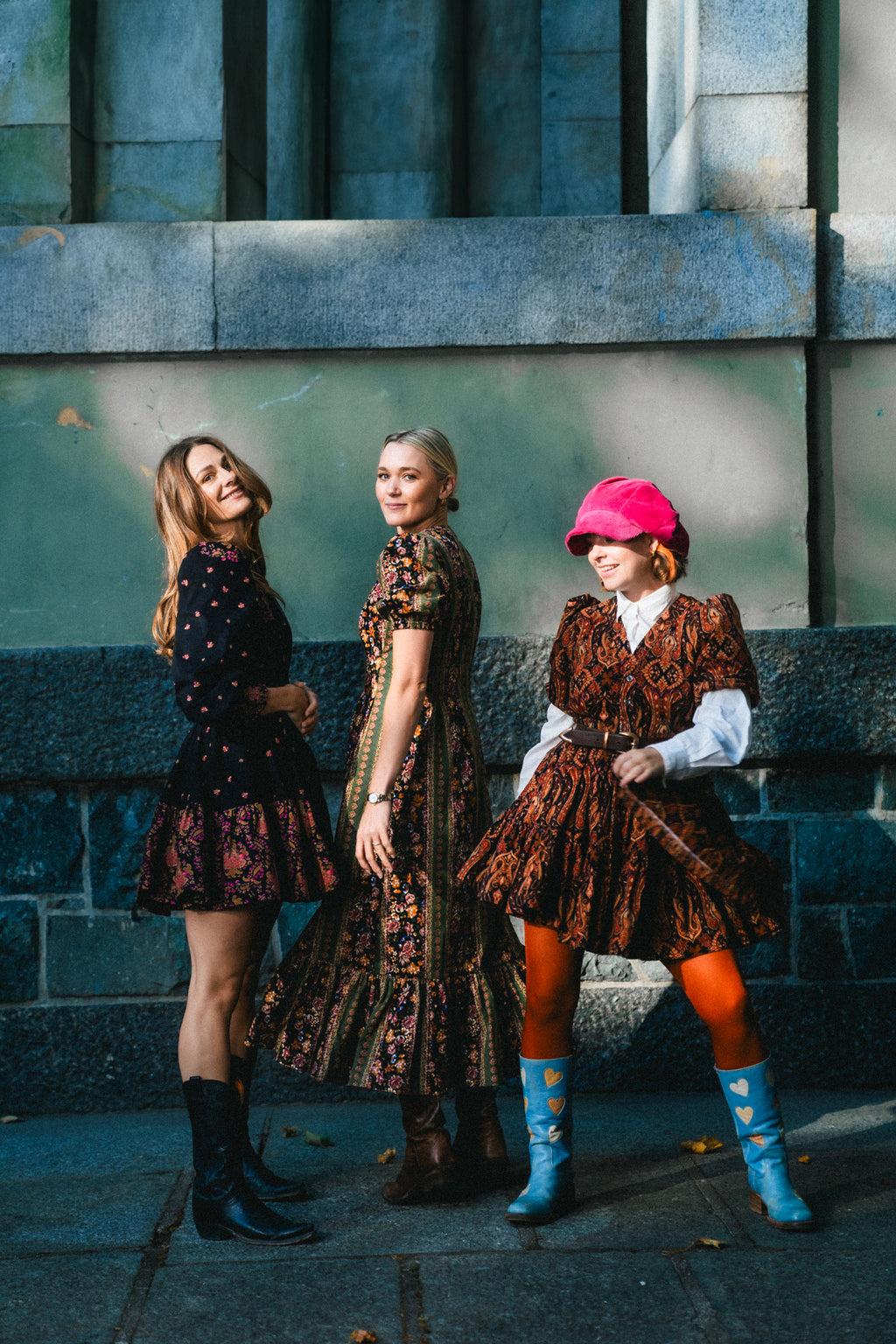 Knappekjolen med rynkekappe