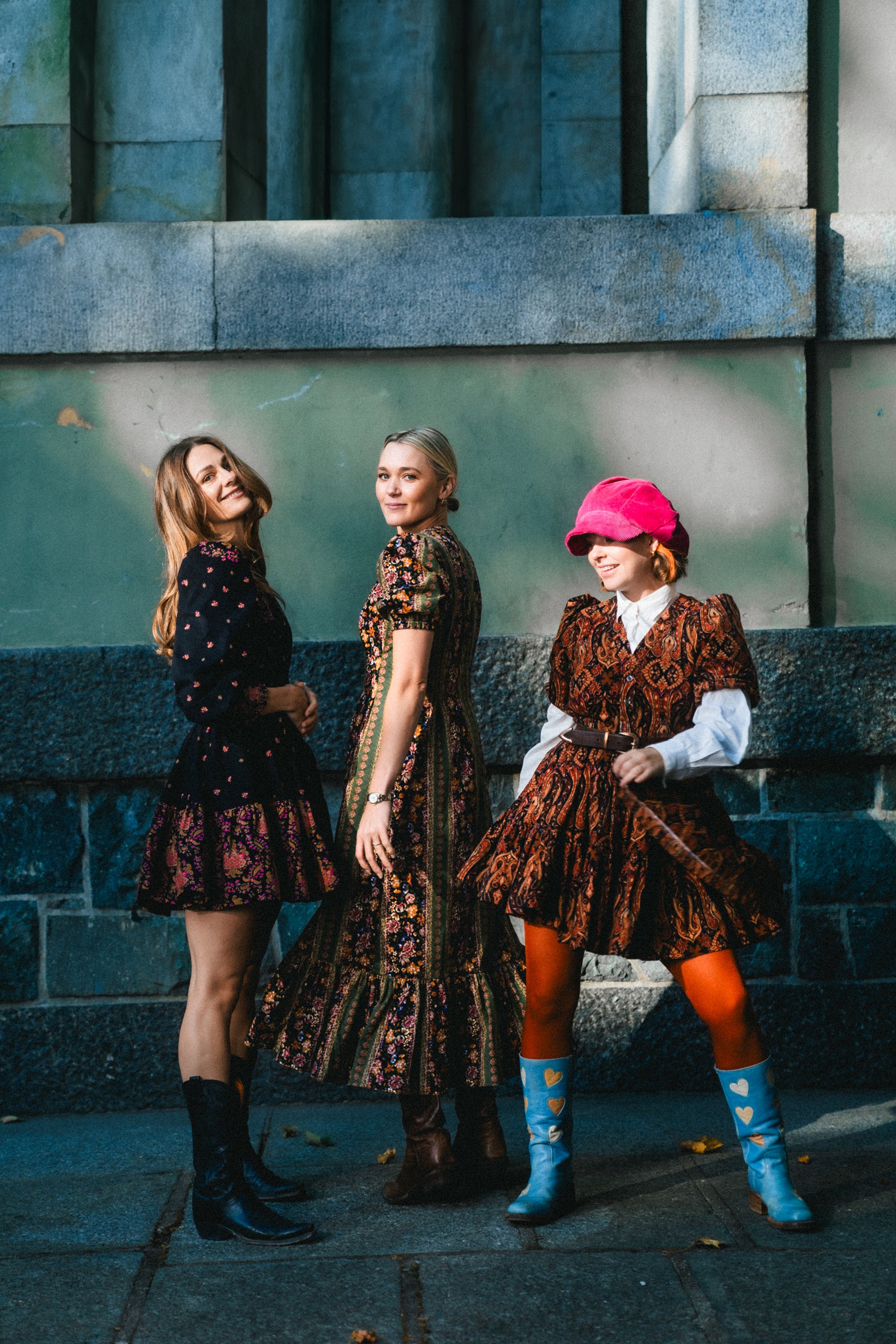 Knappekjolen med rynkekappe