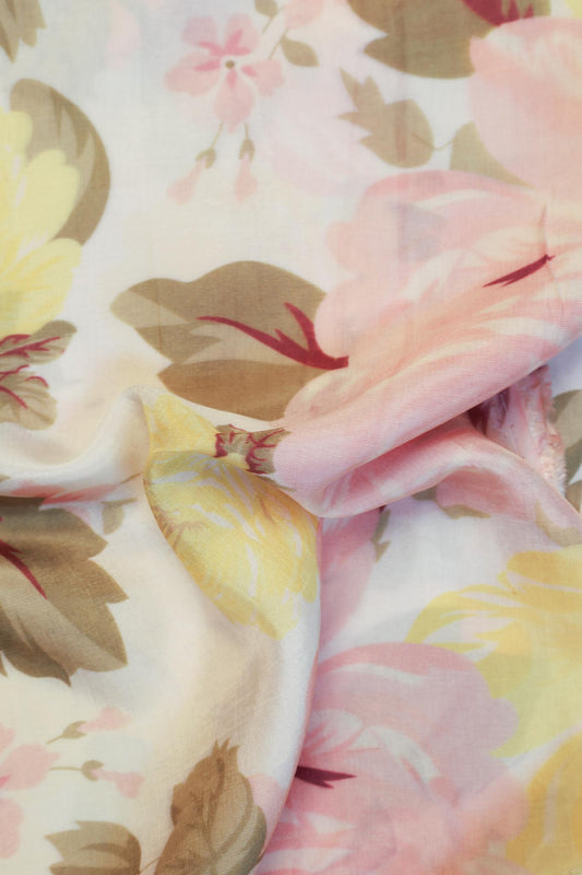 byTimo - Day Bouquet Viskose Slub