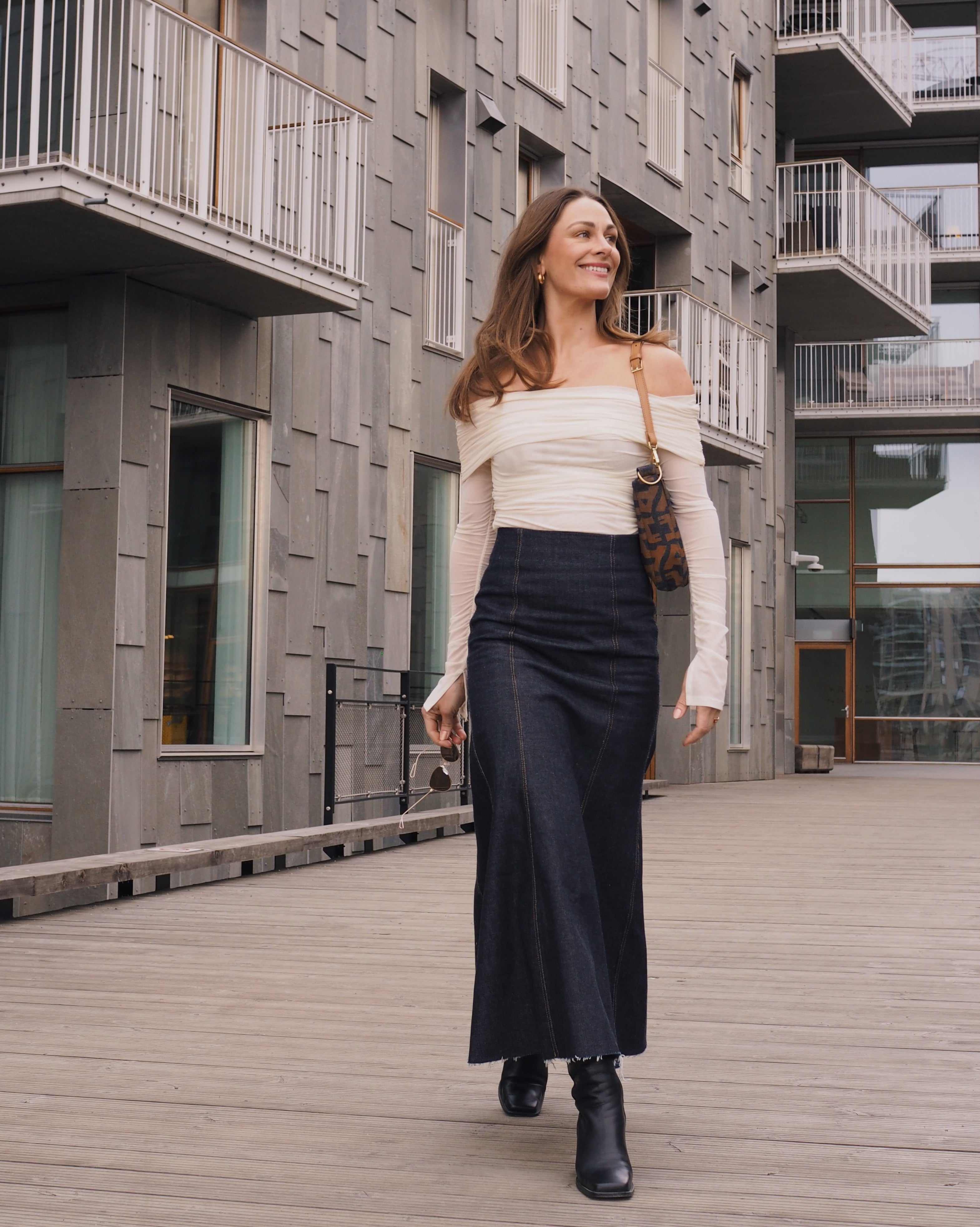 Lady + Livid denimstoff