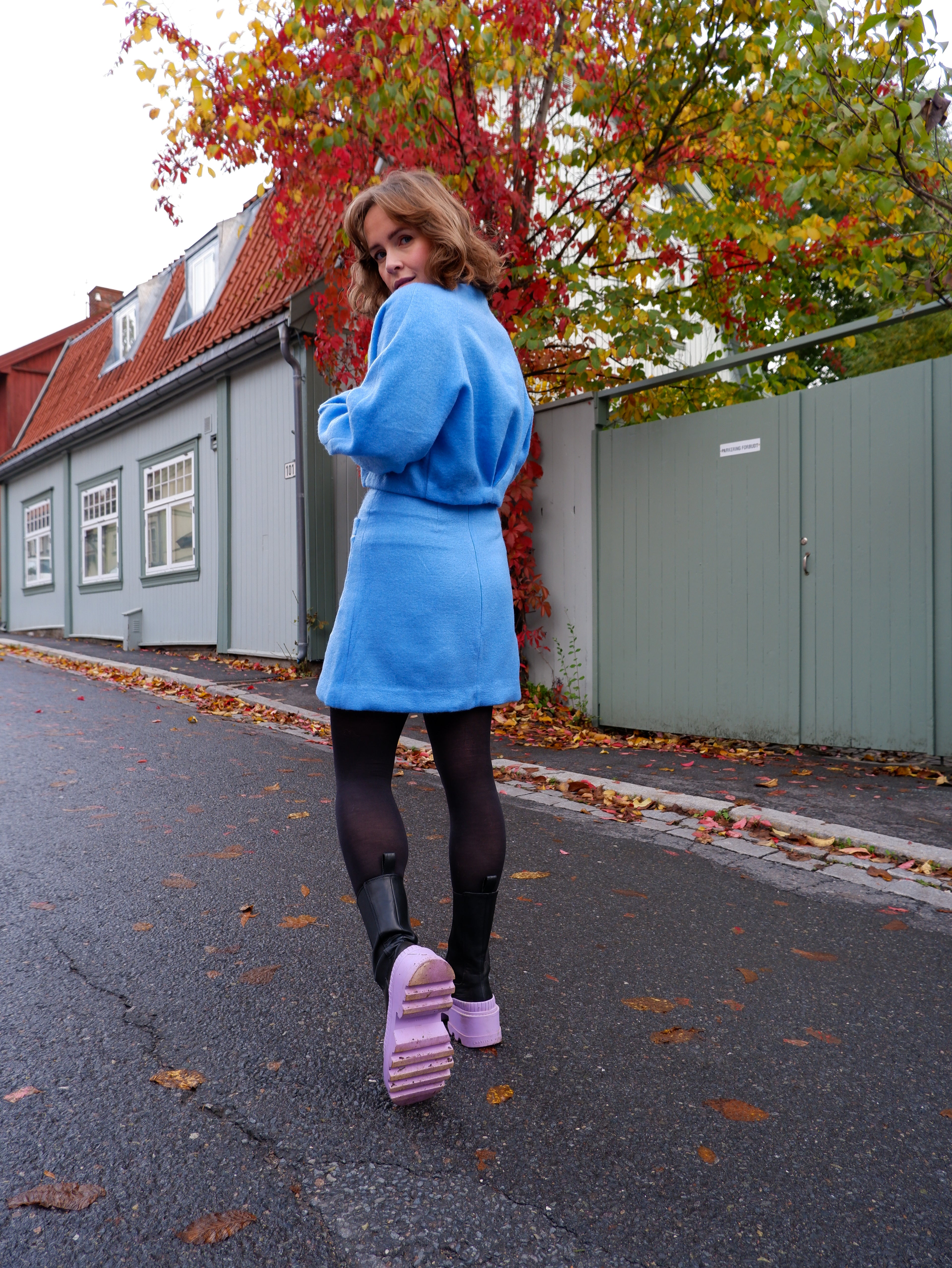 Mariskjørtet mønster