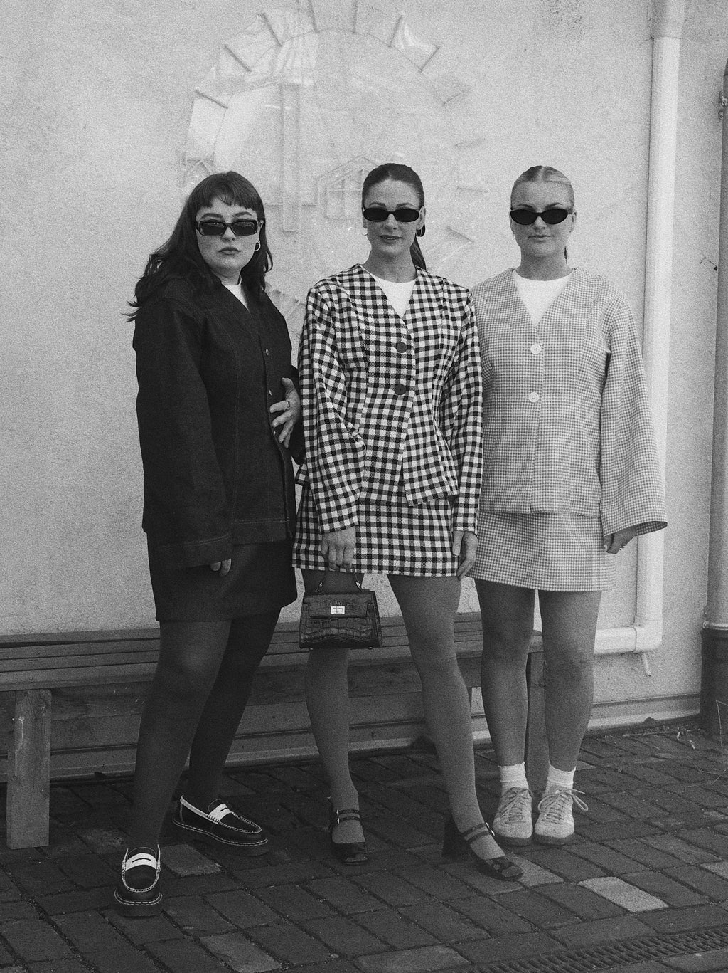 Cæmper som blazer med Denim