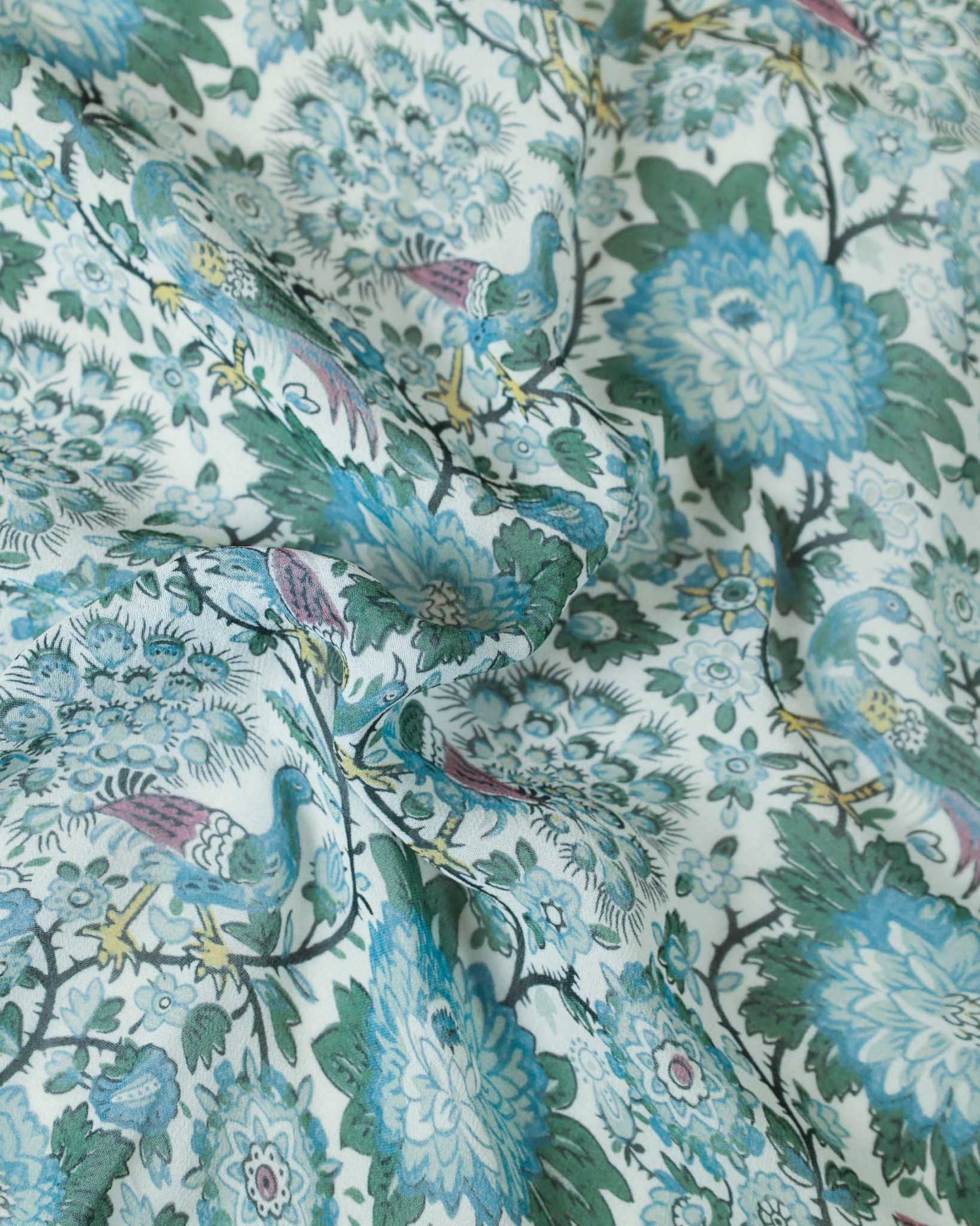 byTiMo Blue Birds Organza