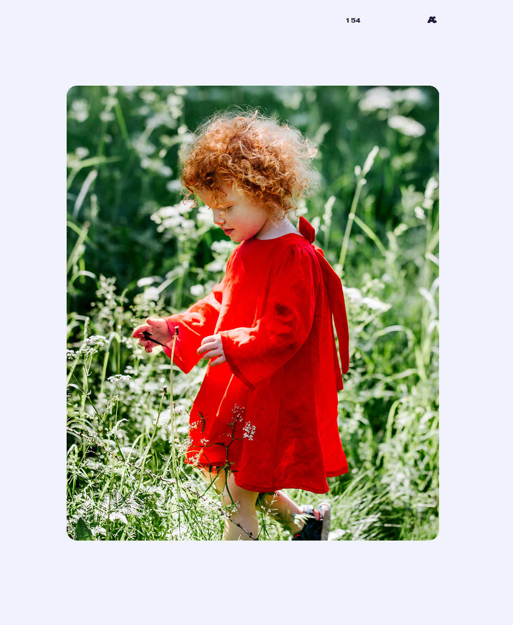 Fæbrik kids + Liberty Fabrics-stoff til Baby Bell blå