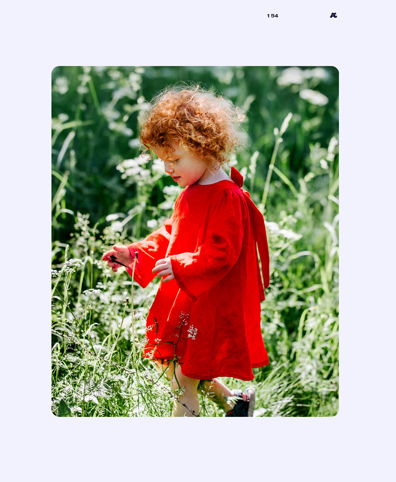 Fæbrik kids + Liberty Fabrics-stoff til Baby Bell blå