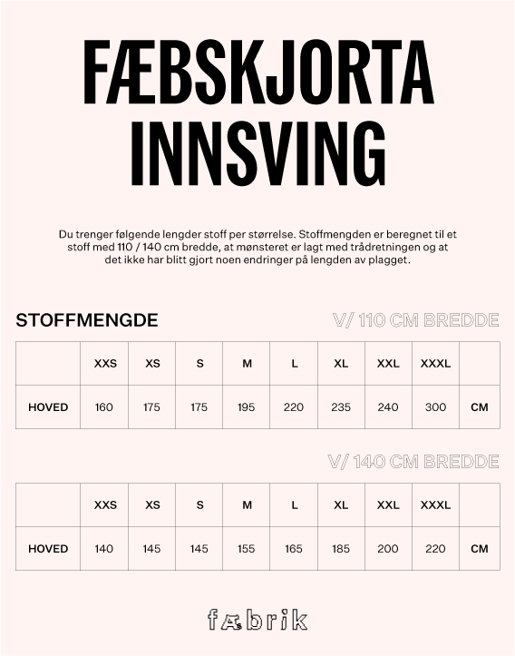 Fæbskjorta innsving + Klas lyseblå bomull