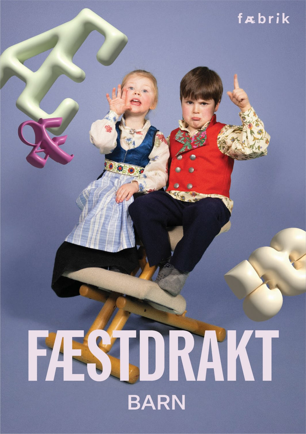 Fæstdrakt barn - Fysisk mønster