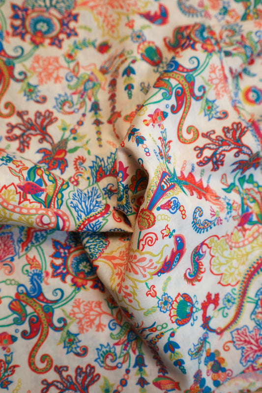 Liberty Fabrics - Ocean Deep Lin