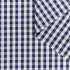 Gingham Cotton Poplin blå / hvit