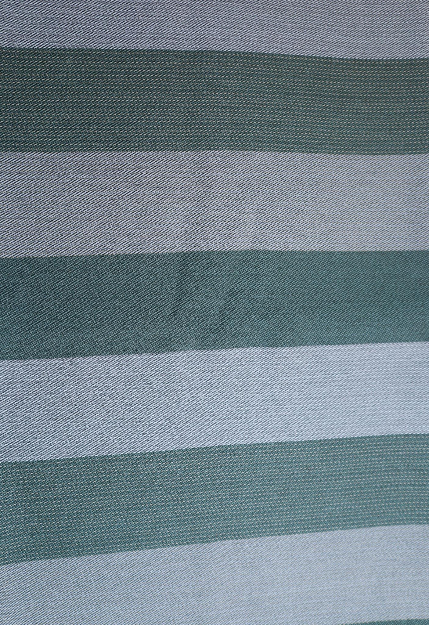 Frida - Grønn/beige stripete