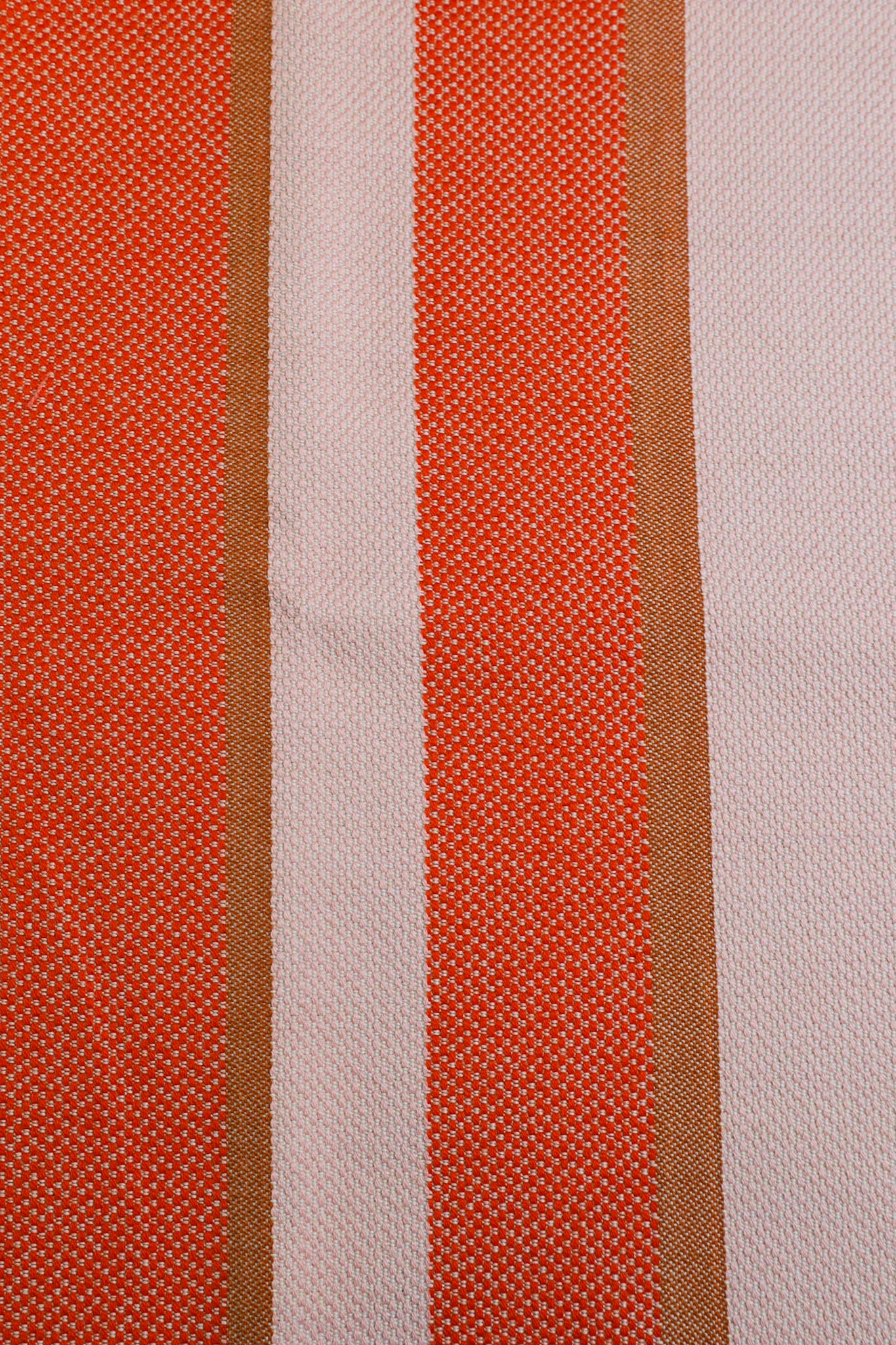 Gudrun tekstil - Oransje multistripe