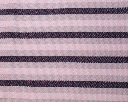 Gudrun putepakke - Striper rosa og burgunder 50x50