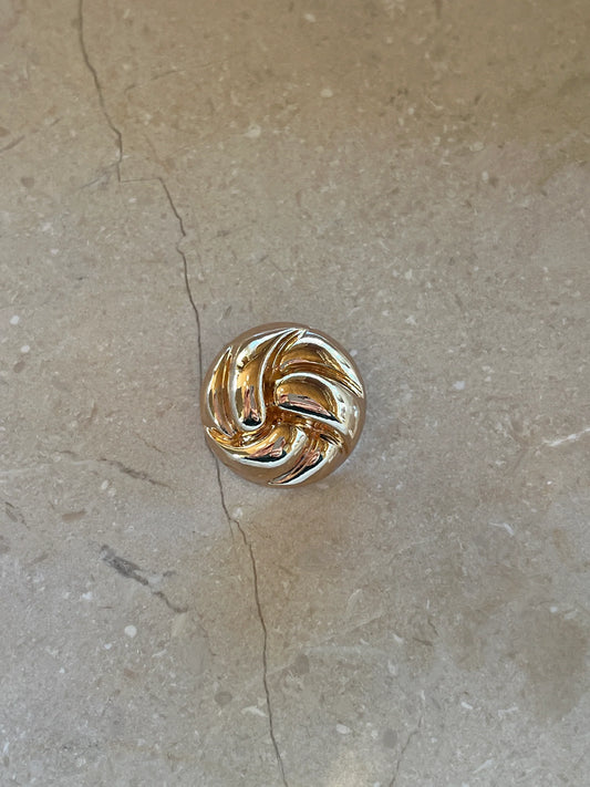 Solglimt Button - Gold
