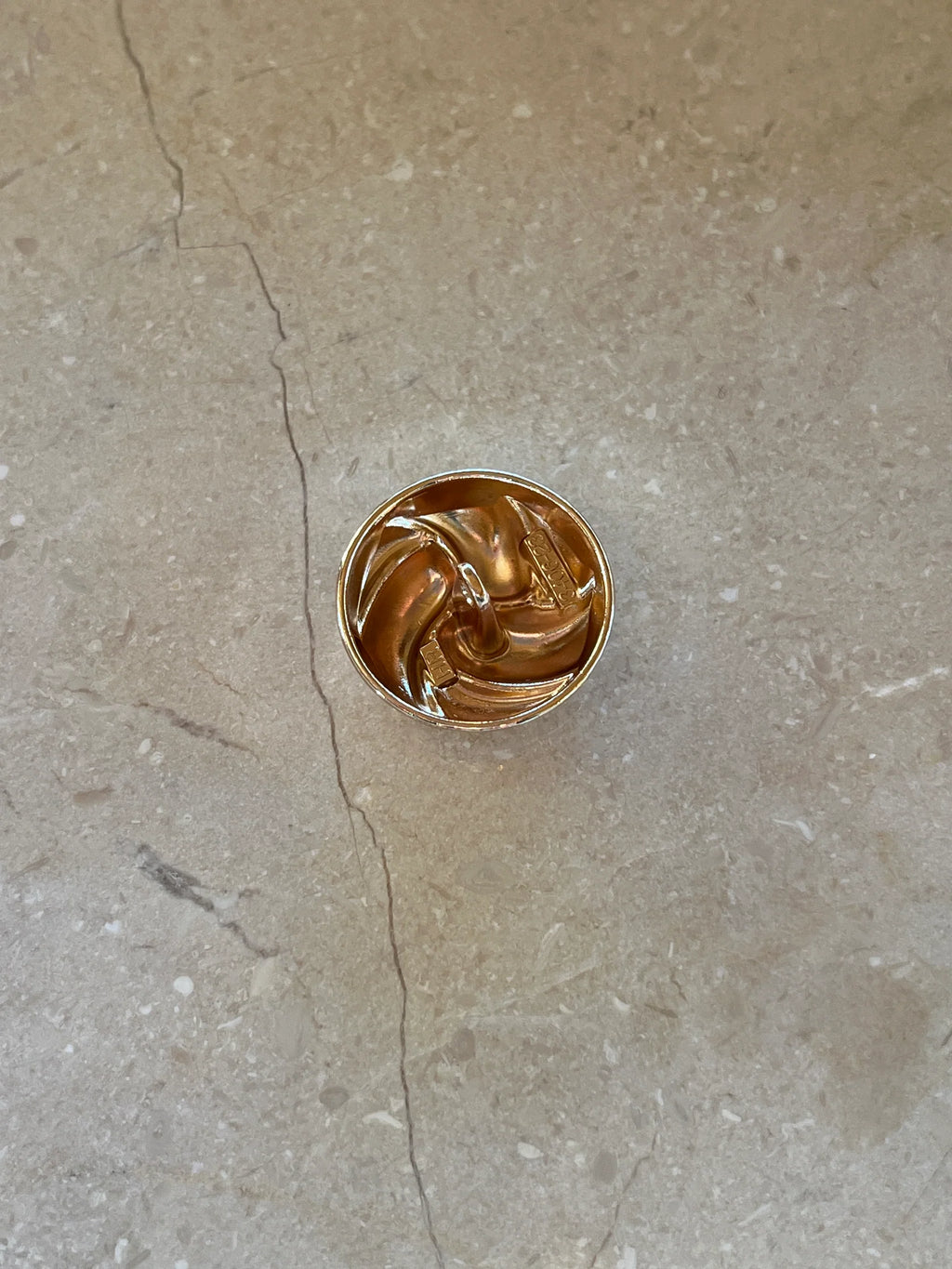 Solglimt Button - Gold