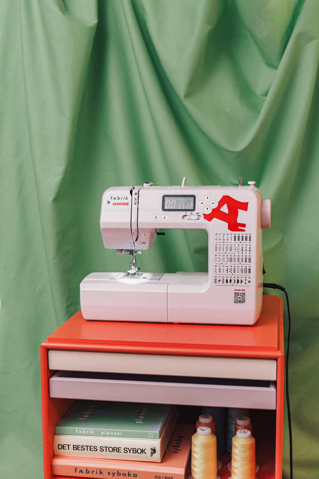 Fæbrik Janome Symaskin FORHÅNDSSALG