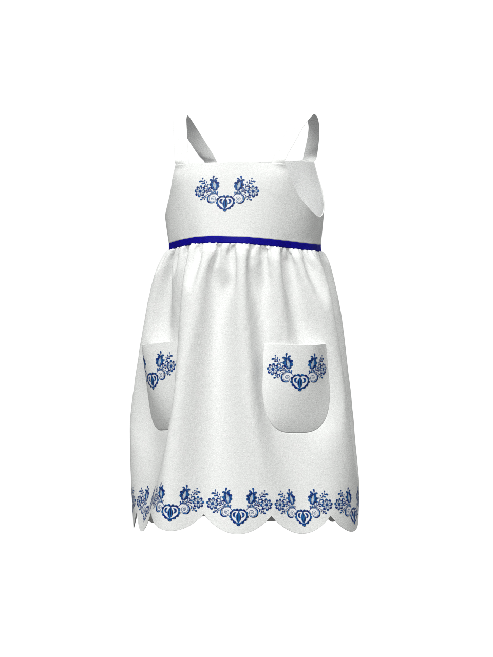 Edel barnekjolemønster