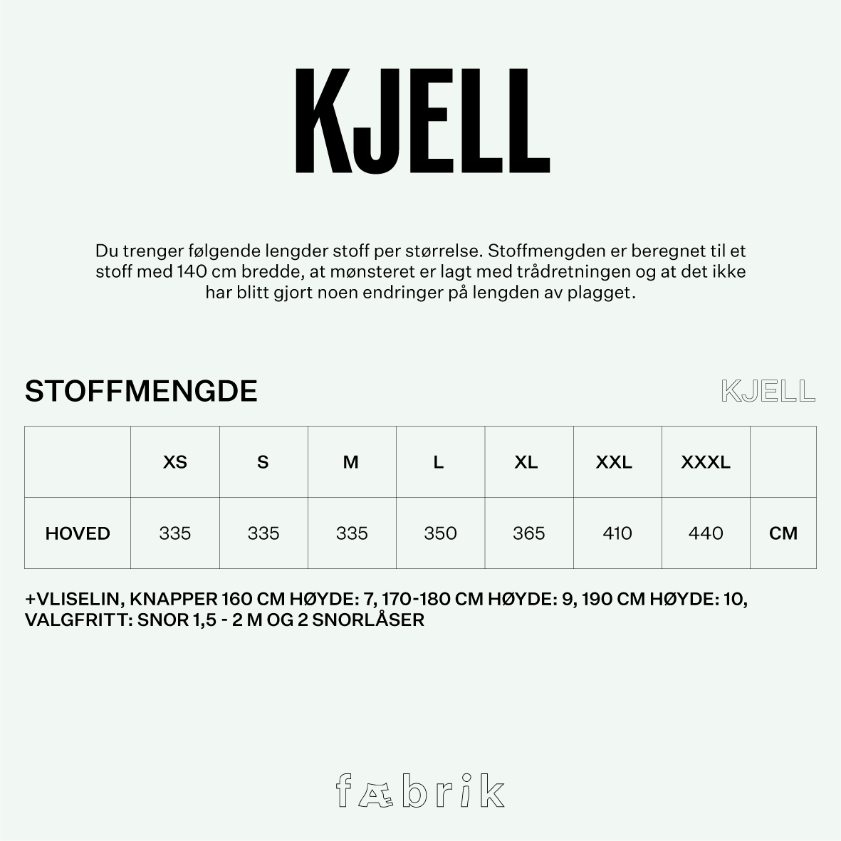 Kjell mønster + Klas - Hvit Bomull