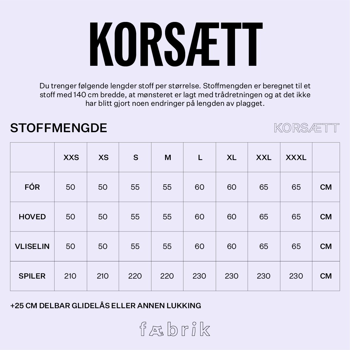Korsætt mønster