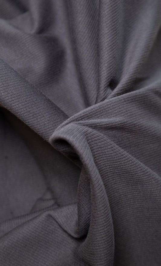 Jersey Mørk grå rib