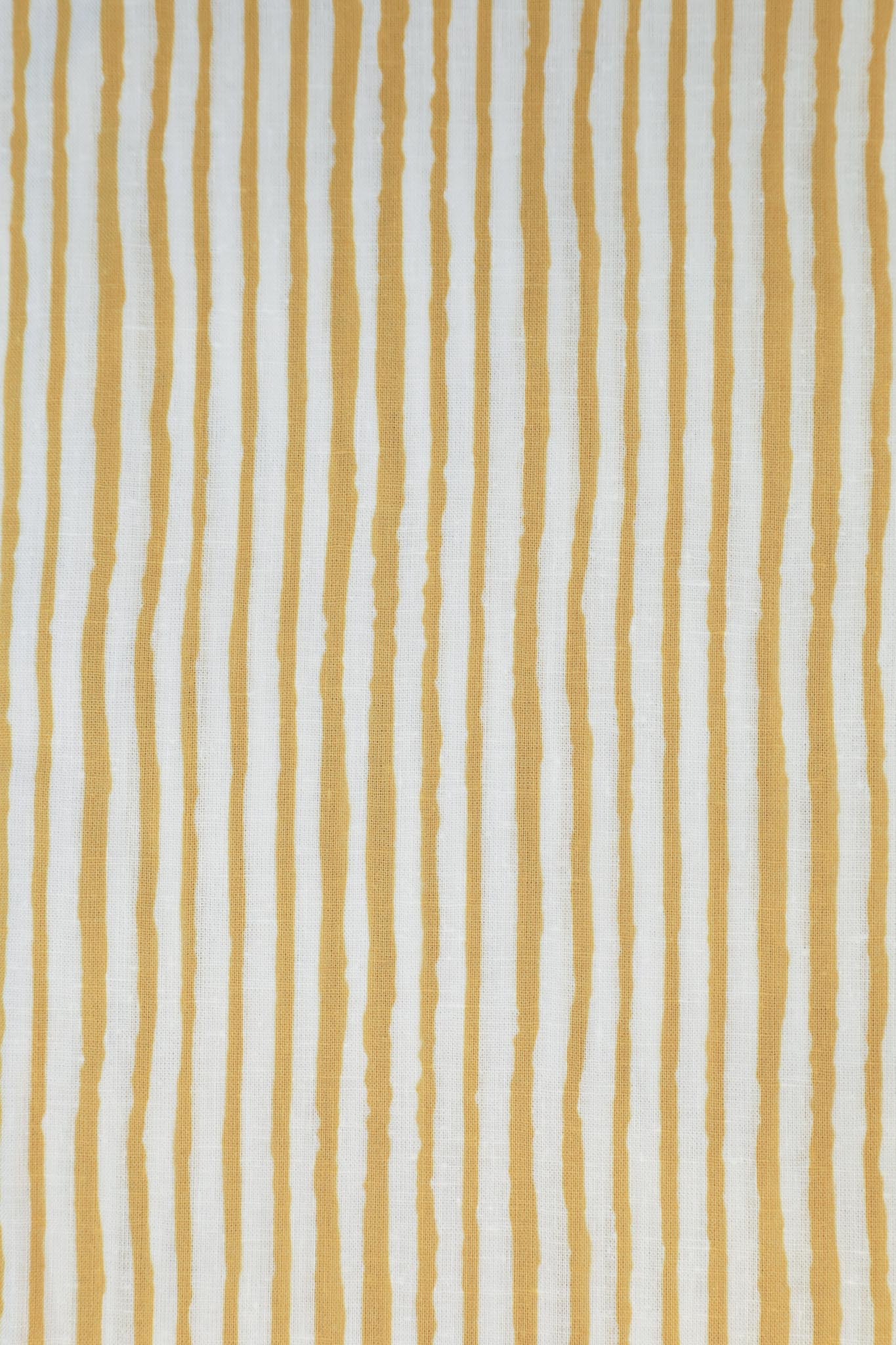 Linda - Stripet gul Lin