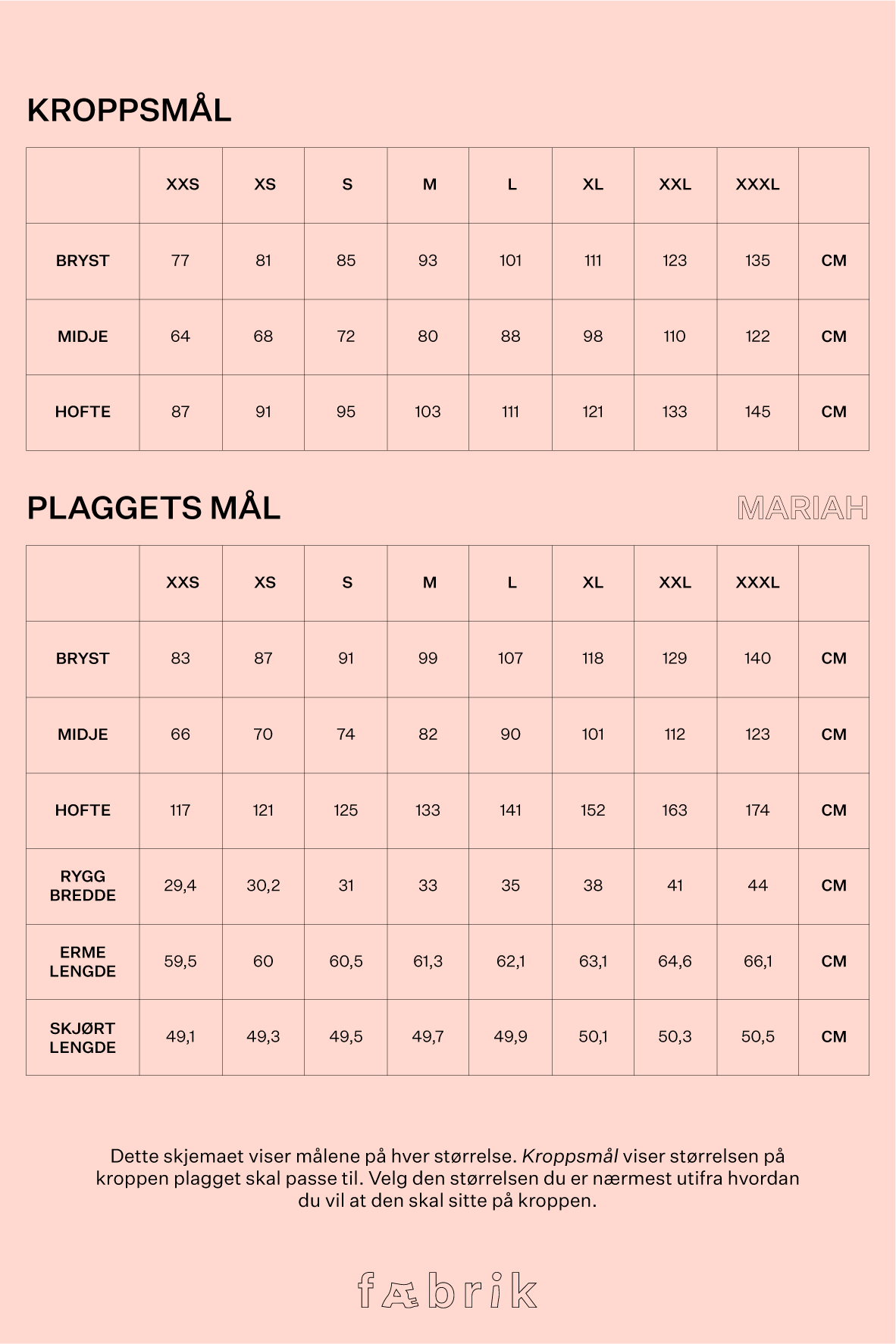 MARIAH mønster + Poplin Lys Blå