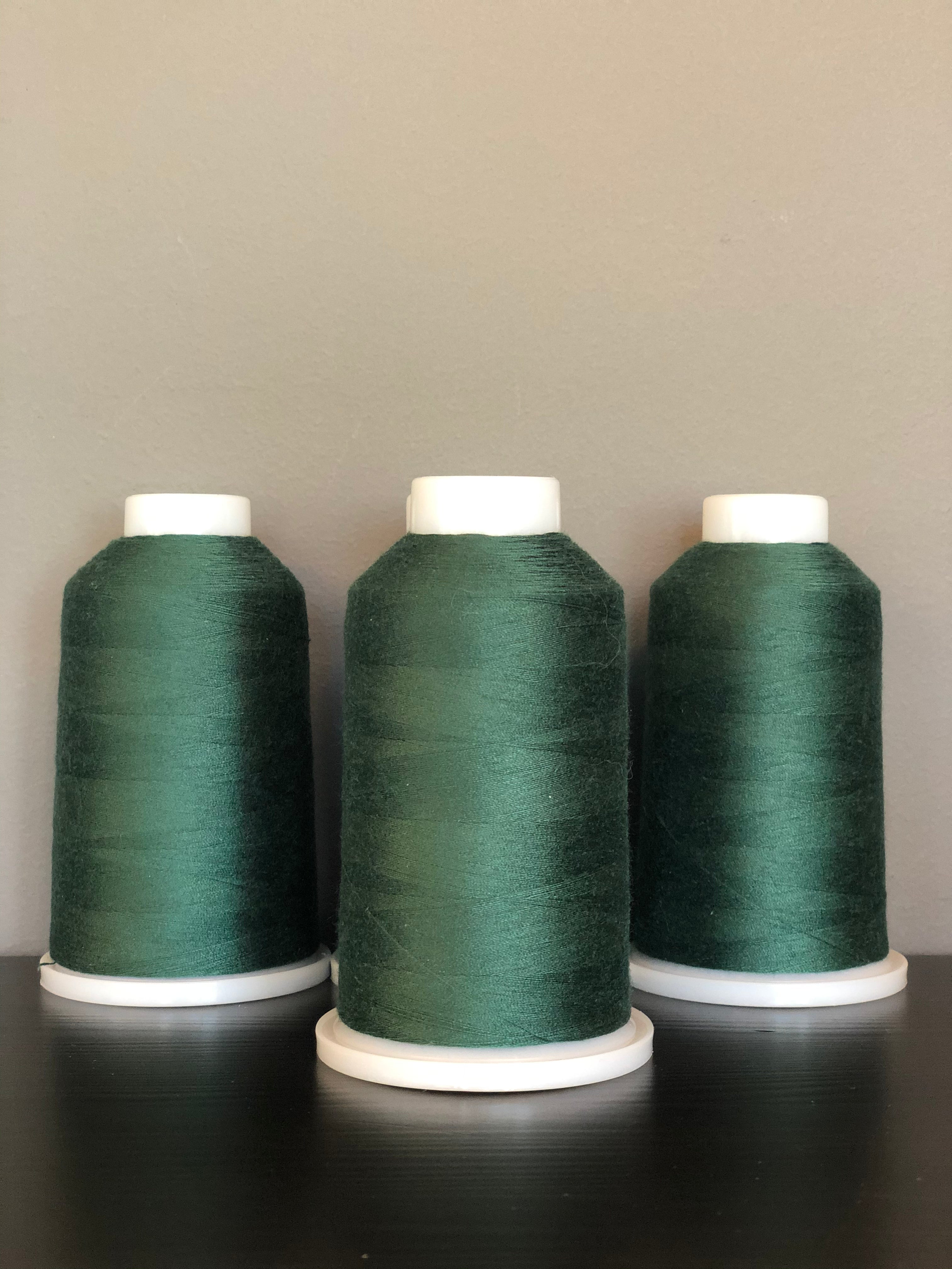 Wonderfil Overlock Designer, Dark Green (PL856), 2500 m