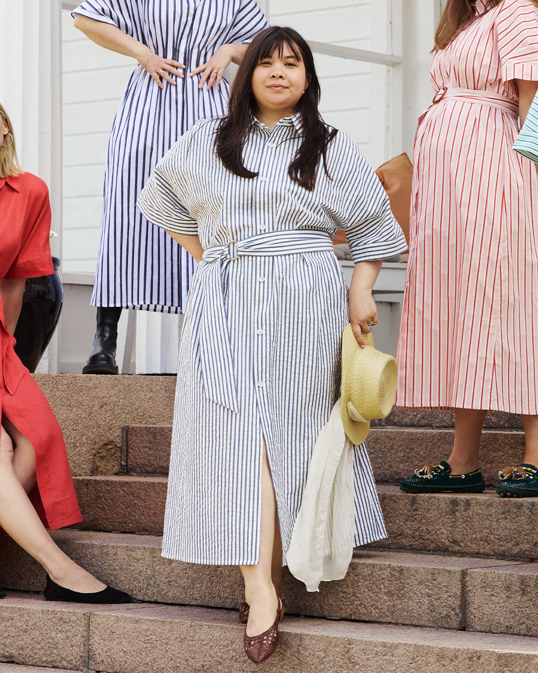 Næncy sypakke - byTiMo blue stripe