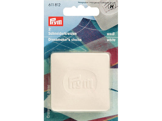 Prym merkekritt 50x50mm hvit