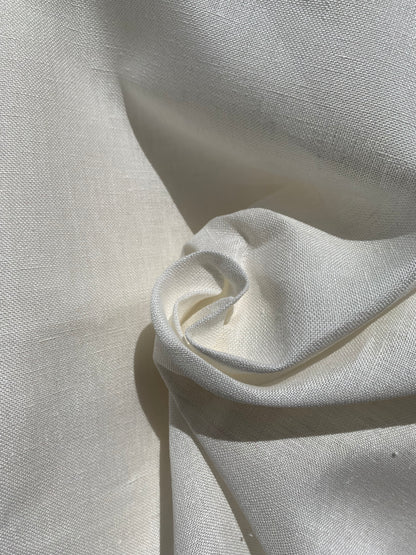 Hvit lin fra Krivi - ubleket