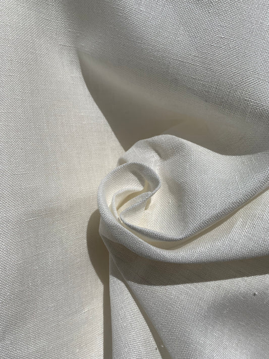 Hvit lin fra Krivi - ubleket