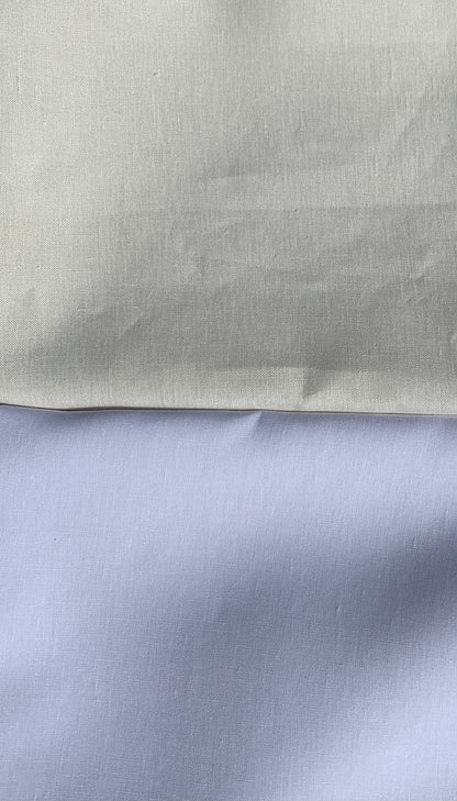 Hvit lin fra Krivi - ubleket