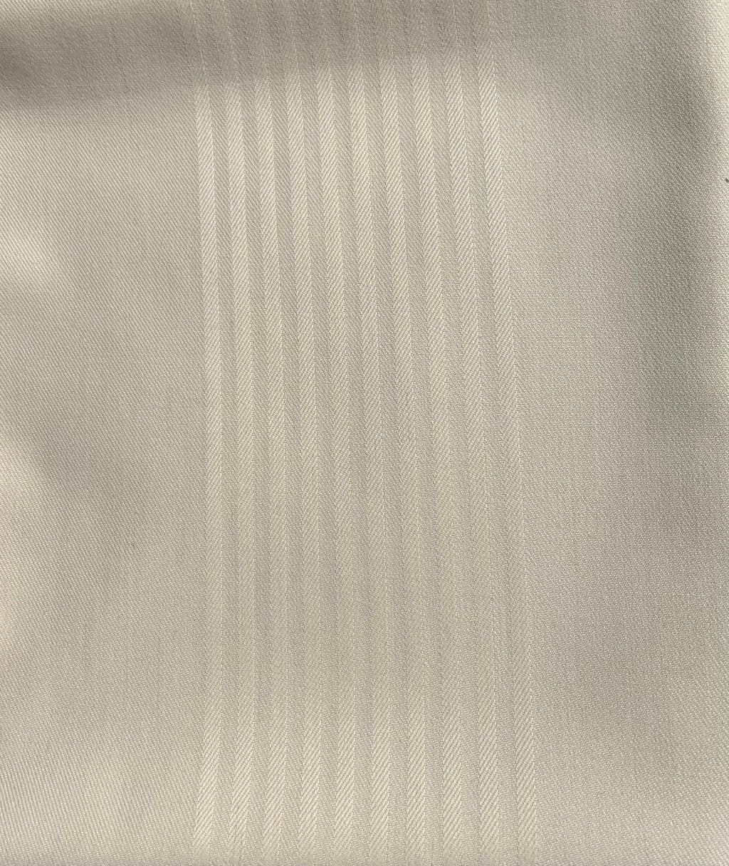 Beige / gule striper ull fra Krivi