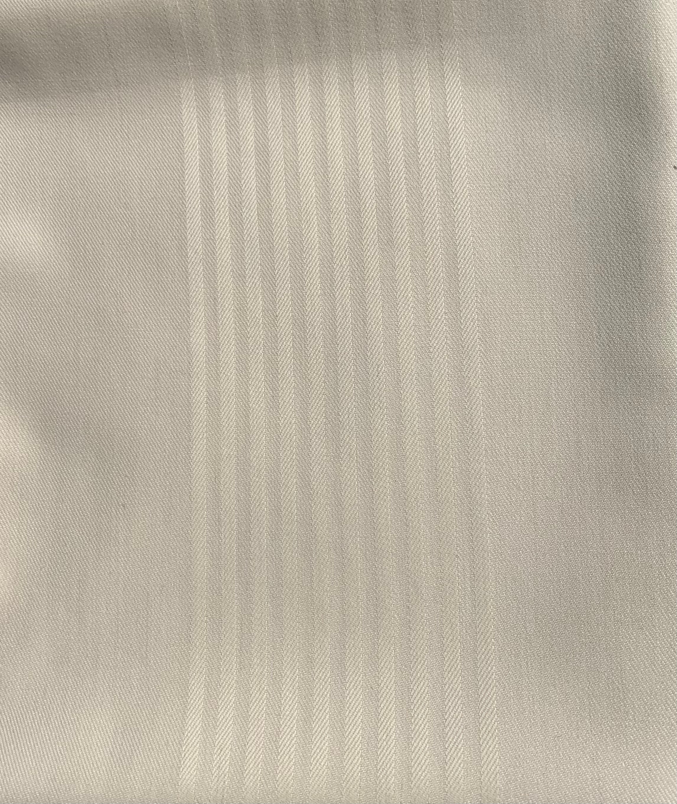 Beige / gule striper ull fra Krivi