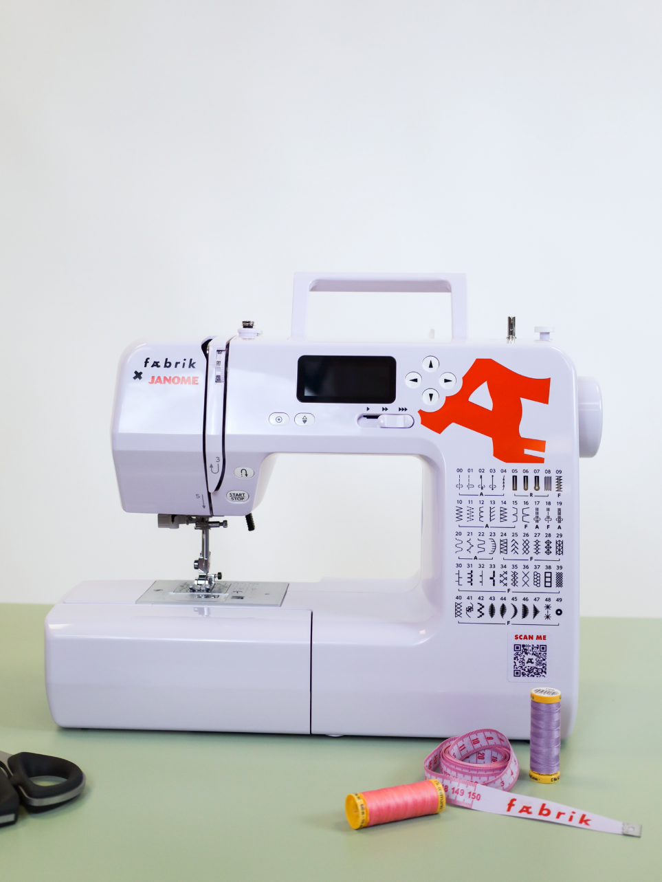 Fæbrik Janome Symaskin FORHÅNDSSALG