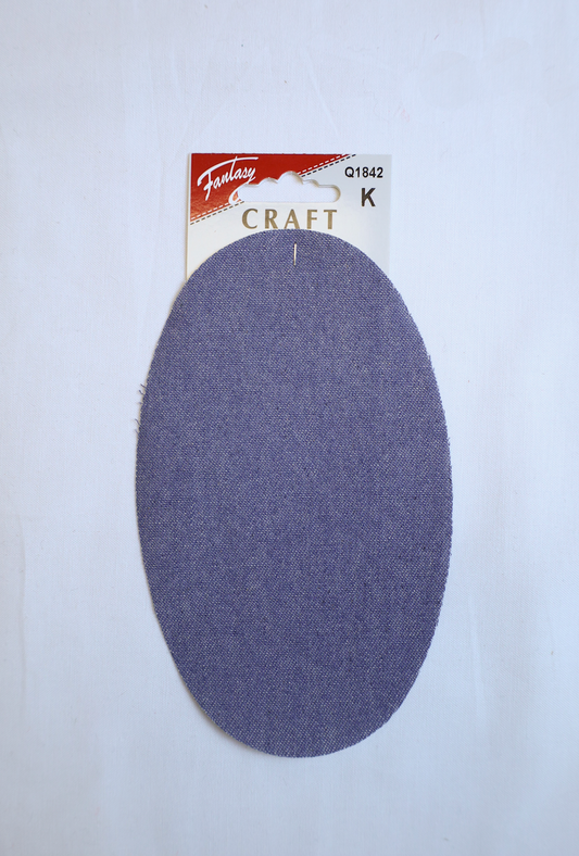 Jeans reperasjonslapp lyseblå