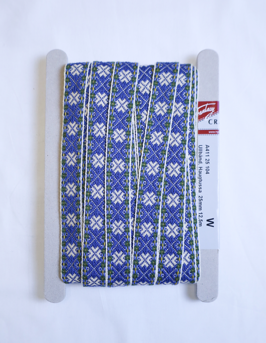 Ullbånd til Fæstdrakt Lyseblå