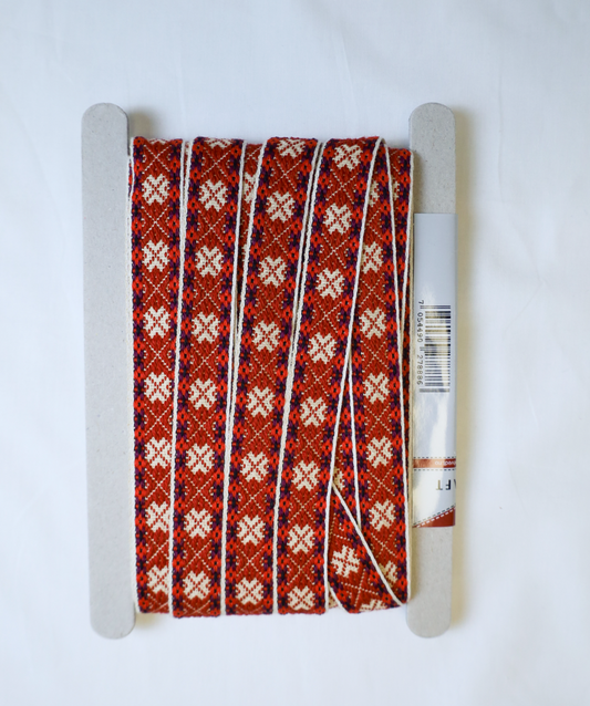 Ullbånd Haugtussa Rød