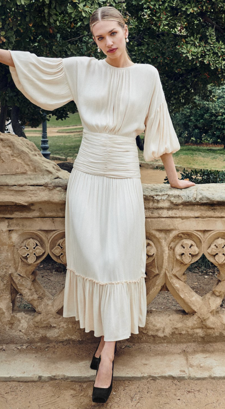 byTiMo Off White Viscose