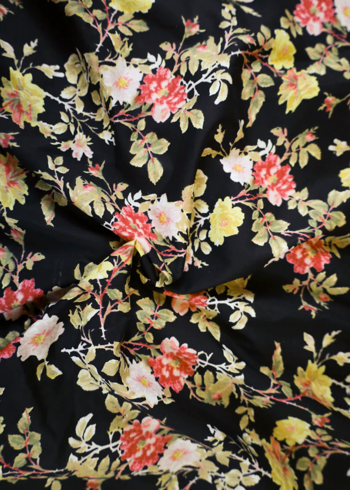 Edel barnekjole + Posy bomulls stoffpakke