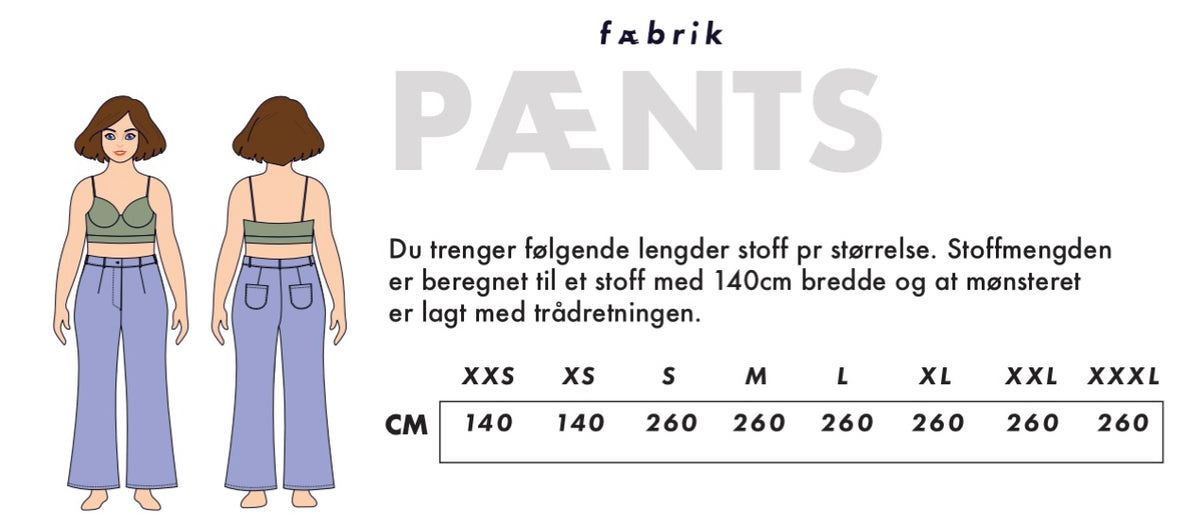 Slengpænts mønster